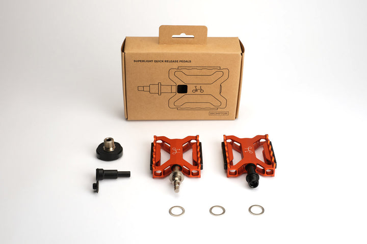 Brompton ColourLab Superlight Quick Release Pedals | Pedale