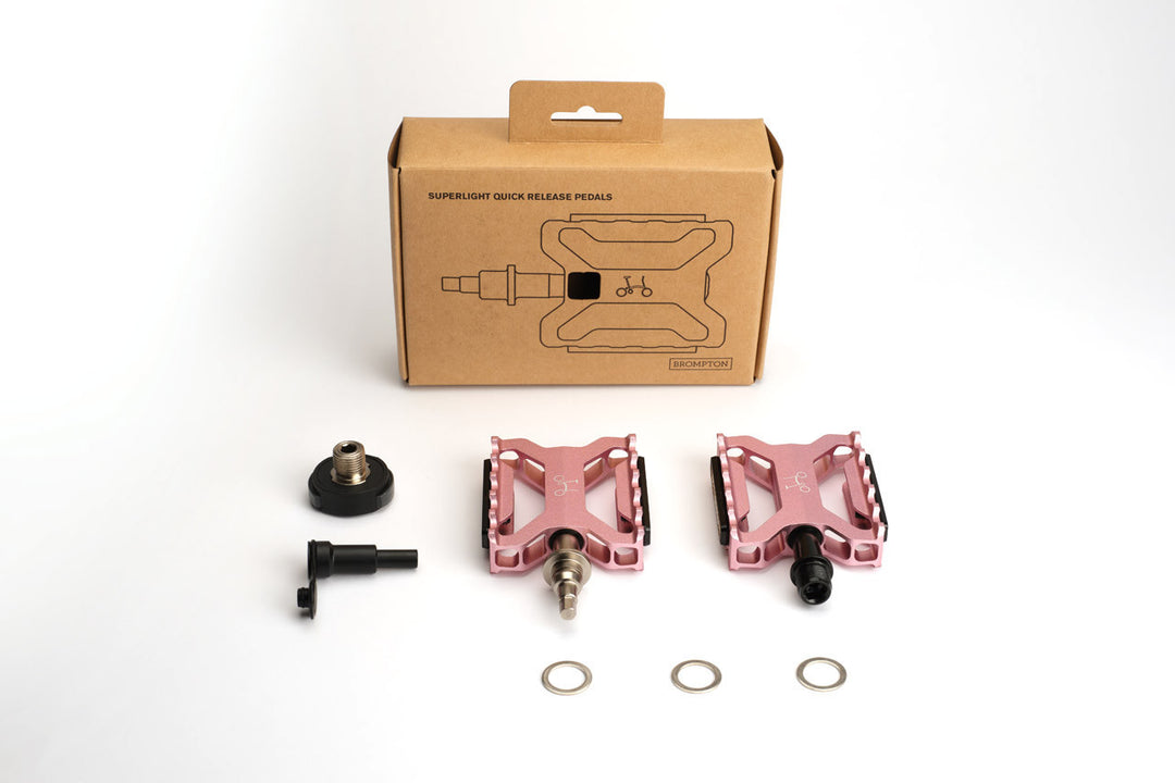 brompton pedal weight Brompton ColourLab Superlight Quick Release Pedals
