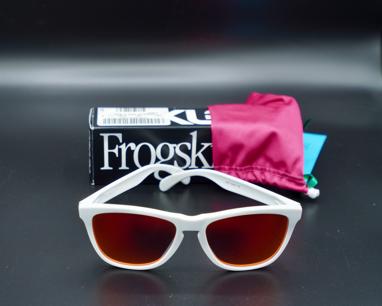 Oakley frogskins shop white ruby iridium