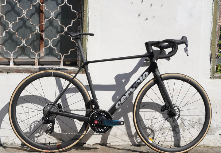 Cervelo R5 SRAM FORCE E1 2x12 Powermeter | 2026 Black/Bronze | Black/Silver