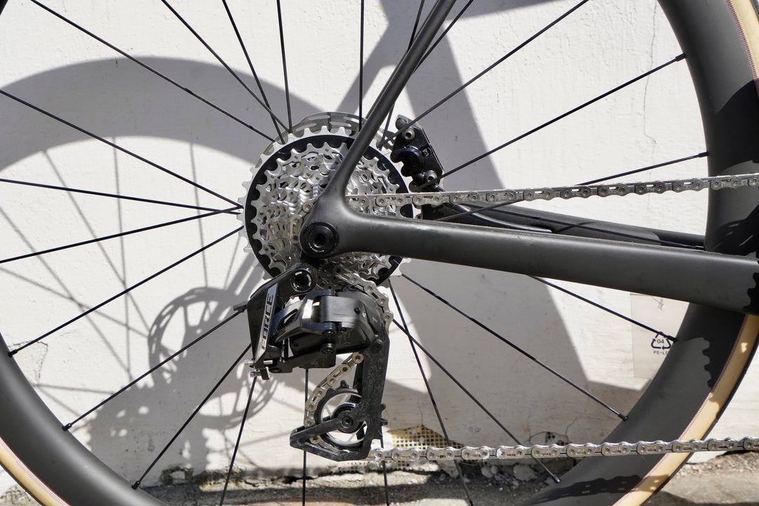Cervelo R5 SRAM FORCE E1 2x12 Powermeter | 2026 Black/Bronze | Black/Silver
