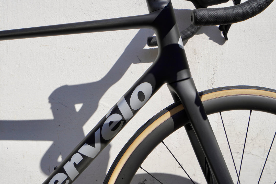 Cervelo R5 SRAM FORCE E1 2x12 Powermeter | 2026 Black/Bronze | Black/Silver