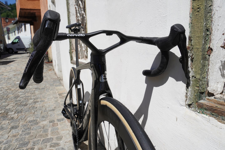 Cervelo S5 Sram Force E1 2x12 Powermeter | 2027 Five Black (Silver Decals)