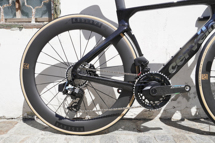 Cervelo S5 Sram Force E1 2x12 Powermeter | 2027 Five Black (Silver Decals)