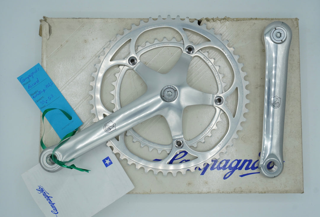 Campagnolo Record Kurbel 7/8 Fach | Crankset 7/8 Speed NEW with Box