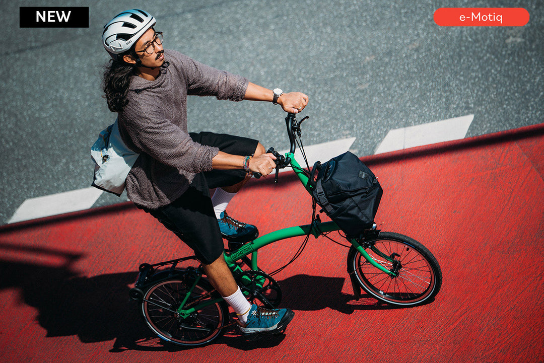 fahrradhelm brompton Brompton Electric C Line e-Motiq system |with SuperRoll+