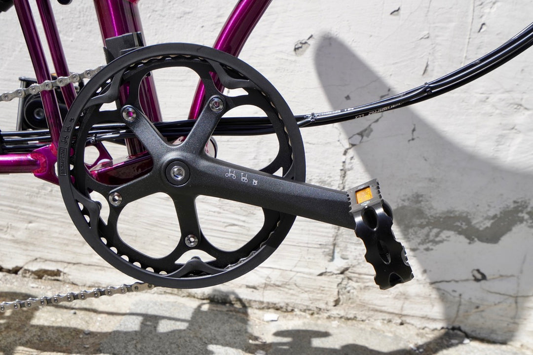 rennrad faltrad Brompton C Line Explore 12-Gang Faltrad/Klapprad mit Gepäckträger + Na – Grundtner