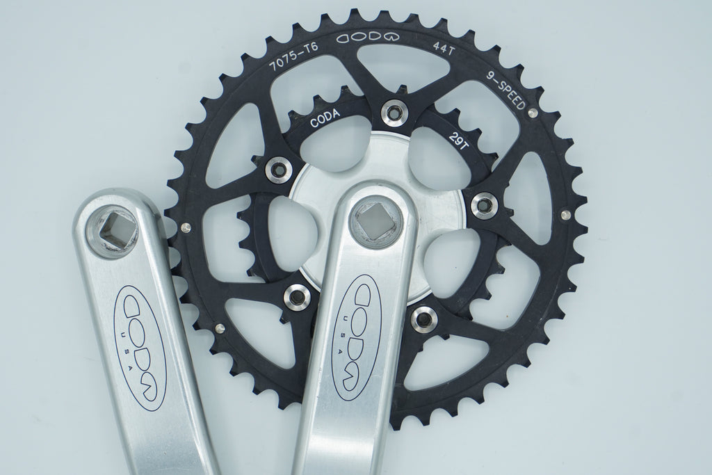 CODA Crankset | 2x9 Speed – Grundtner