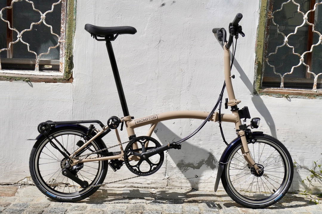 klapprad brompton Brompton C Line Explore 12-Gang Faltrad/Klapprad mit Gepäckträger + Na – Grundtner