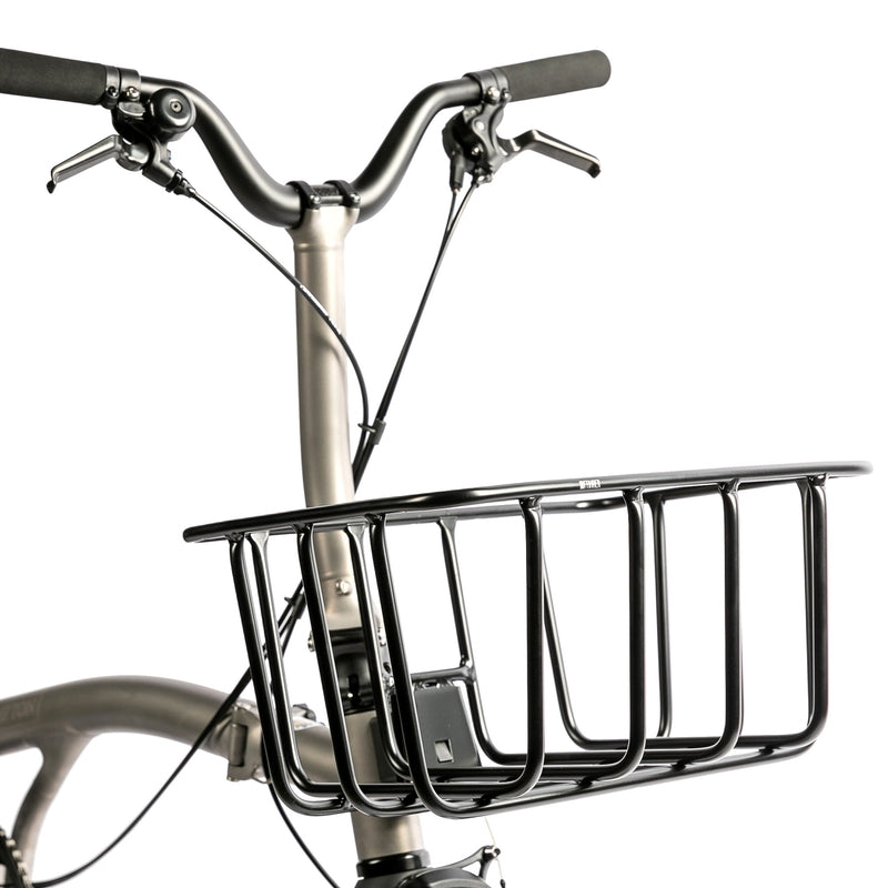 Front basket for Brompton and Vello – Grundtner