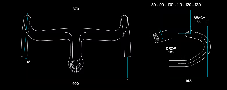 Basso Fuga - Handlebar / Vorbau Lenkereinheit Cockpit