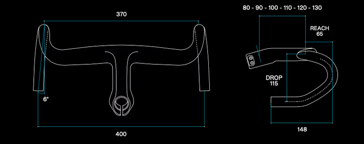 Basso Fuga - Handlebar / Vorbau Lenkereinheit Cockpit