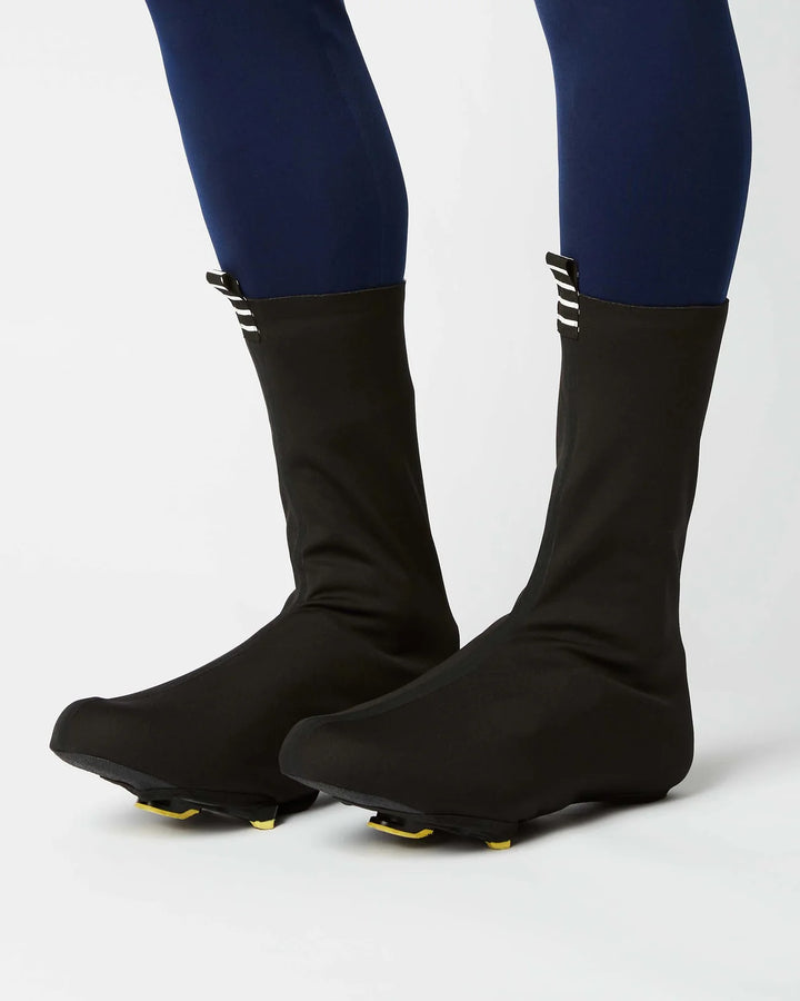 FINGERSCROSSED #OVERSHOES WINTER SOFTSHELL BLACK | Winter Fahrrad Überschuhe