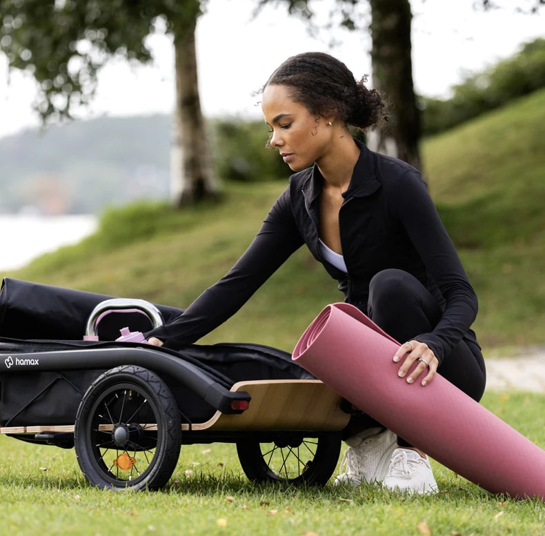 grafner fahrradanhänger Hamax Venture | Venture Holz