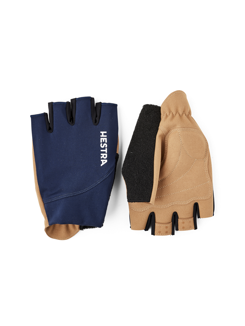 Hestra Spiro Short 5-finger - Fahrrad Handschuhe mit Gel Einlage