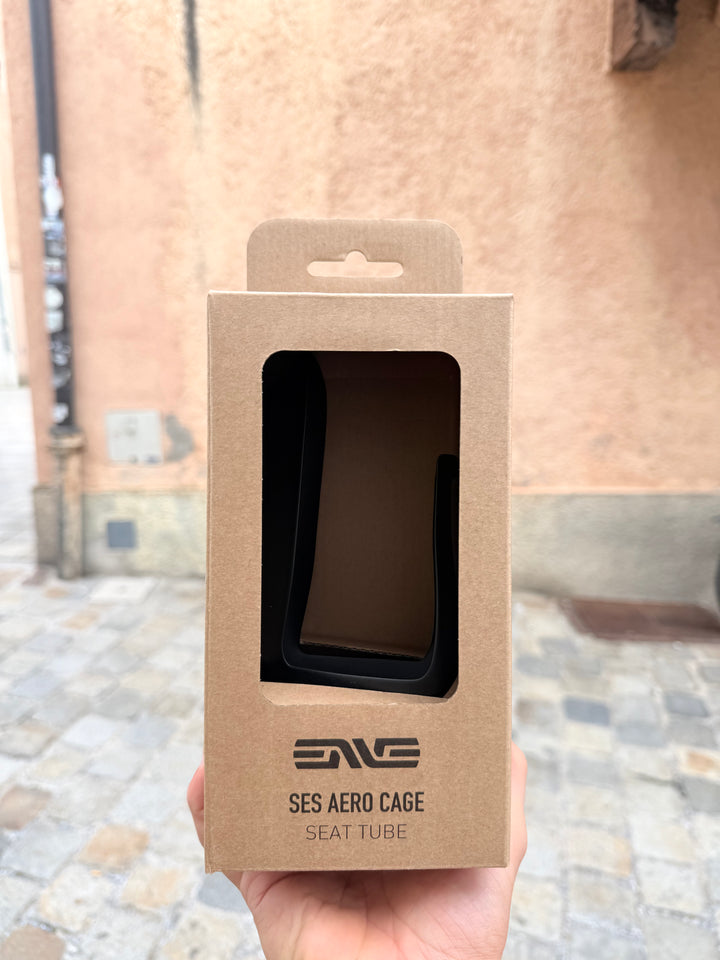 ENVE SES Aero Bottle Cage | Carbon Flaschenhalter DT/ST | Black/White