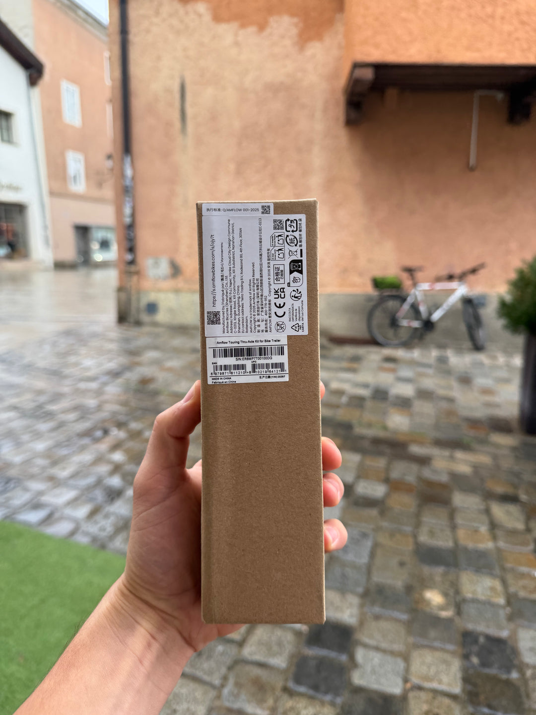 Amflow Touring Steckachsen-Kit für Fahrradanhänger | Amflow TL Carbon