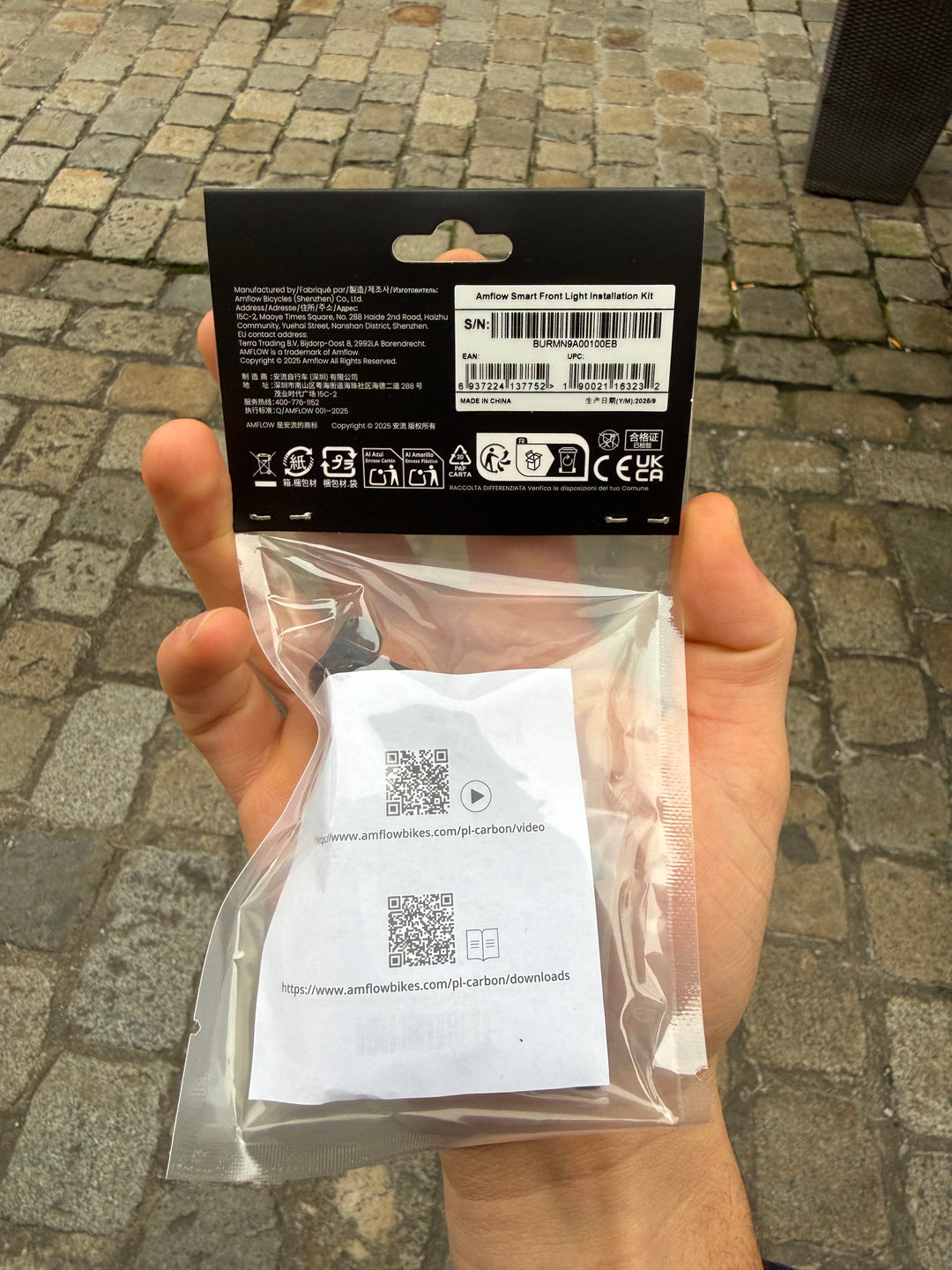 DJI Avinox Amflow Smart Frontlicht Combo – E-Bike Frontlicht mit Montageset