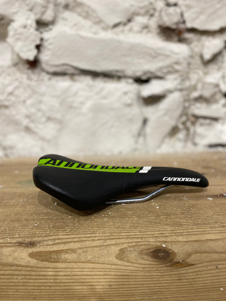 Sattel Cannondale schwarz-grün-weiß