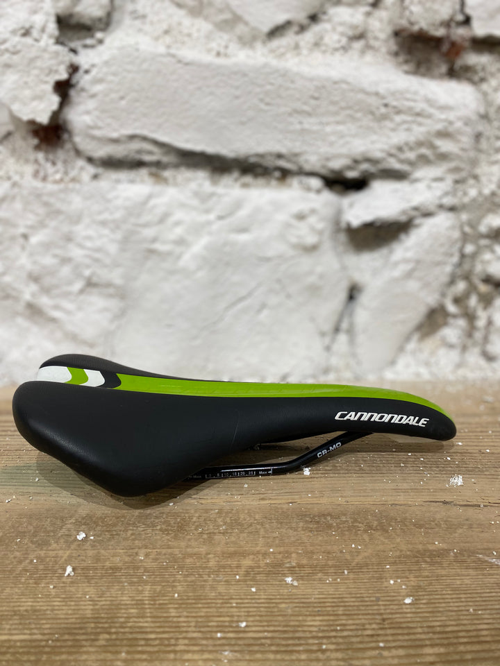 Sattel Cannondale schwarz-grün-weiß