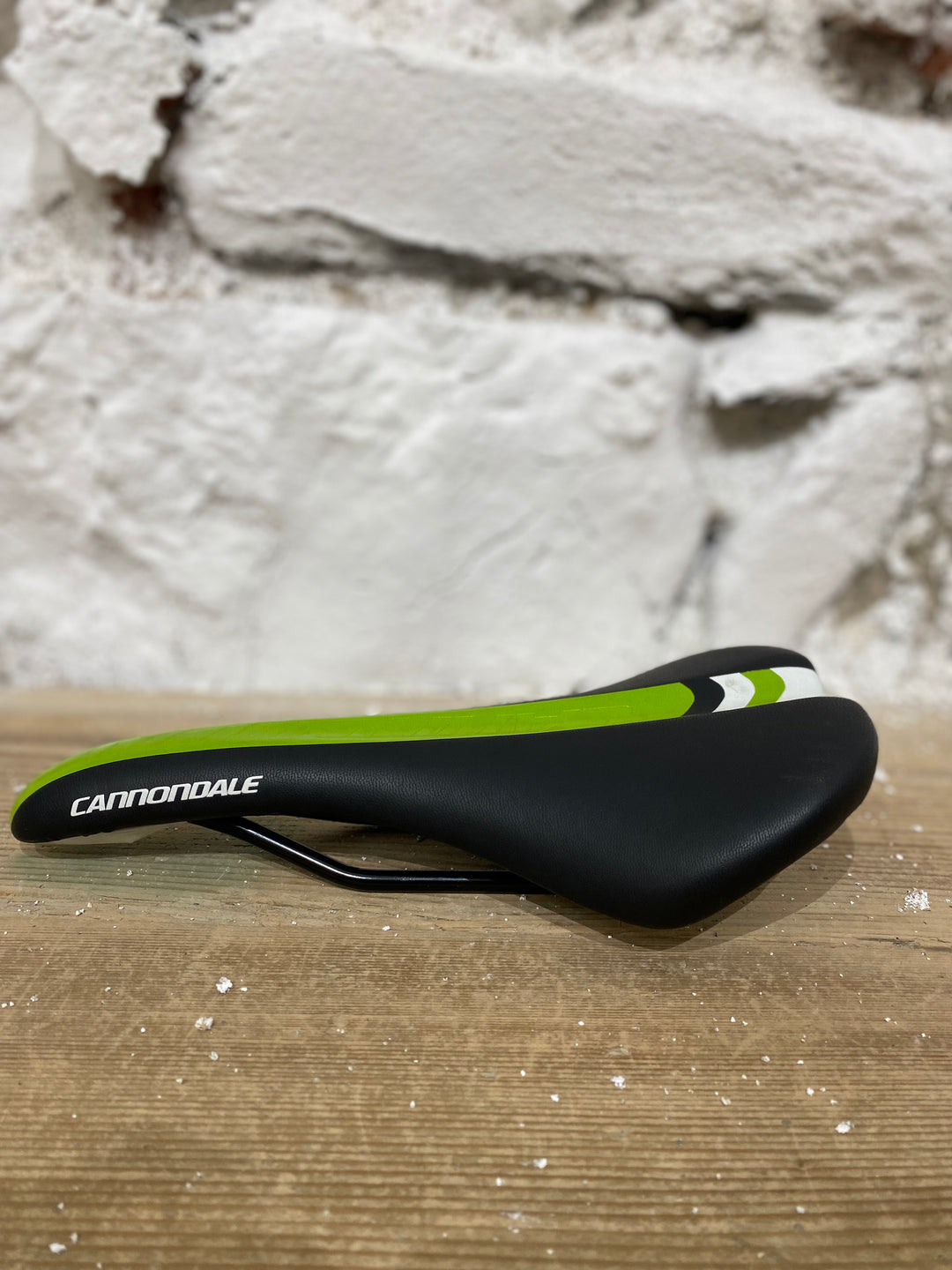 Sattel Cannondale schwarz-grün-weiß