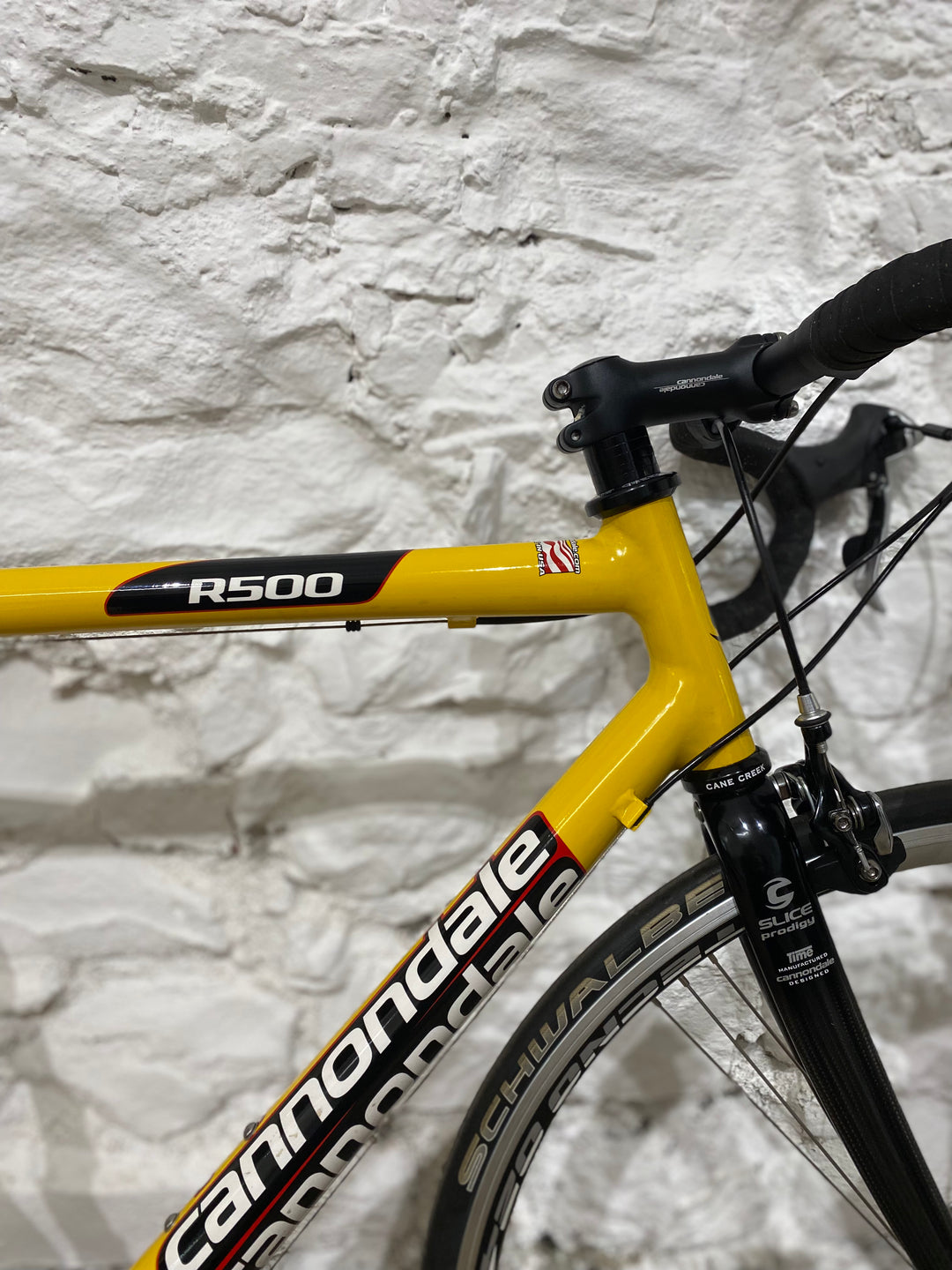 cannondale rennrad gelb R500 CAAD4 Rennrad komplett aus den 2000ern – Grundtner