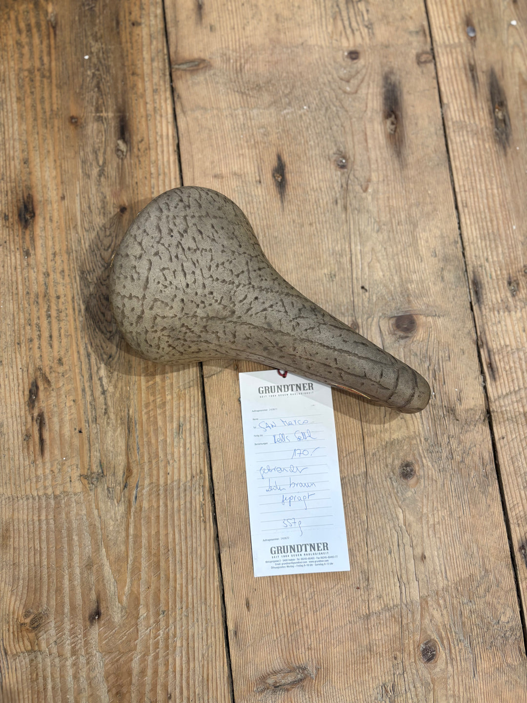 Ein Klassiker: Rolls Rino Sattel von Selle San Marco