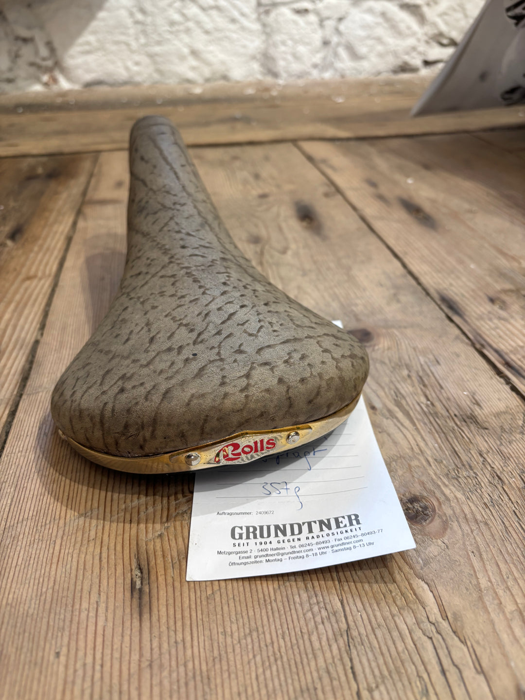 fahrradsattel holz Ein Klassiker: Rolls Rino Sattel von Selle San Marco – Grundtner