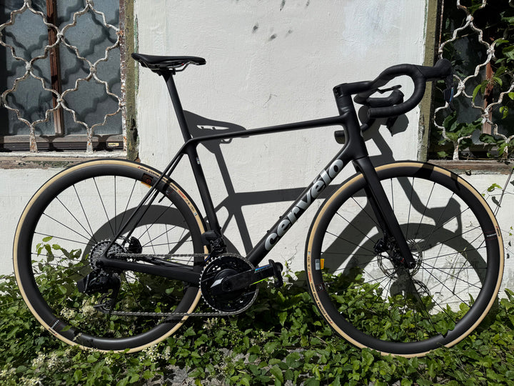 Cervelo R5 SRAM FORCE E1 2x12 Powermeter | 2026 Black/Bronze | Black/Silver
