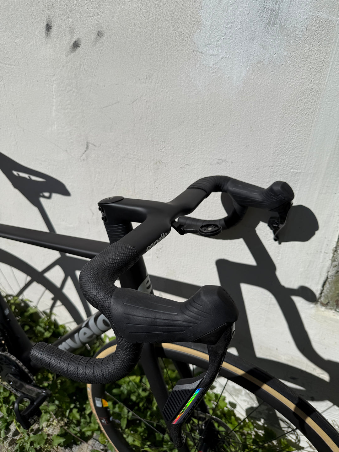 Cervelo R5 SRAM FORCE E1 2x12 Powermeter | 2026 Black/Bronze | Black/Silver
