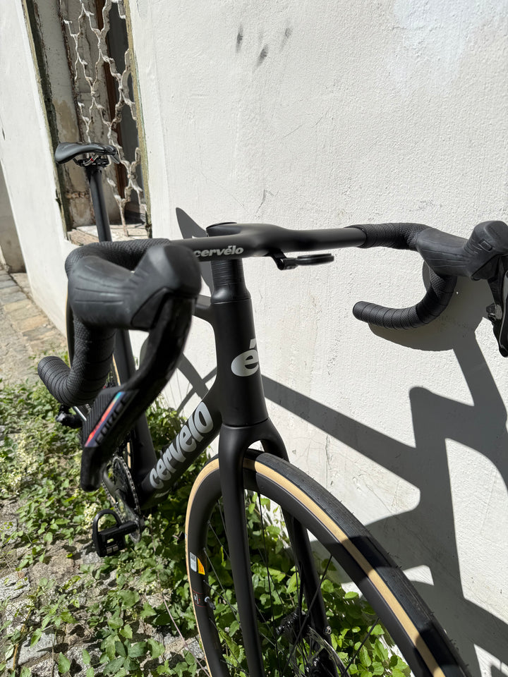 Cervelo R5 SRAM FORCE E1 2x12 Powermeter | 2026 Black/Bronze | Black/Silver