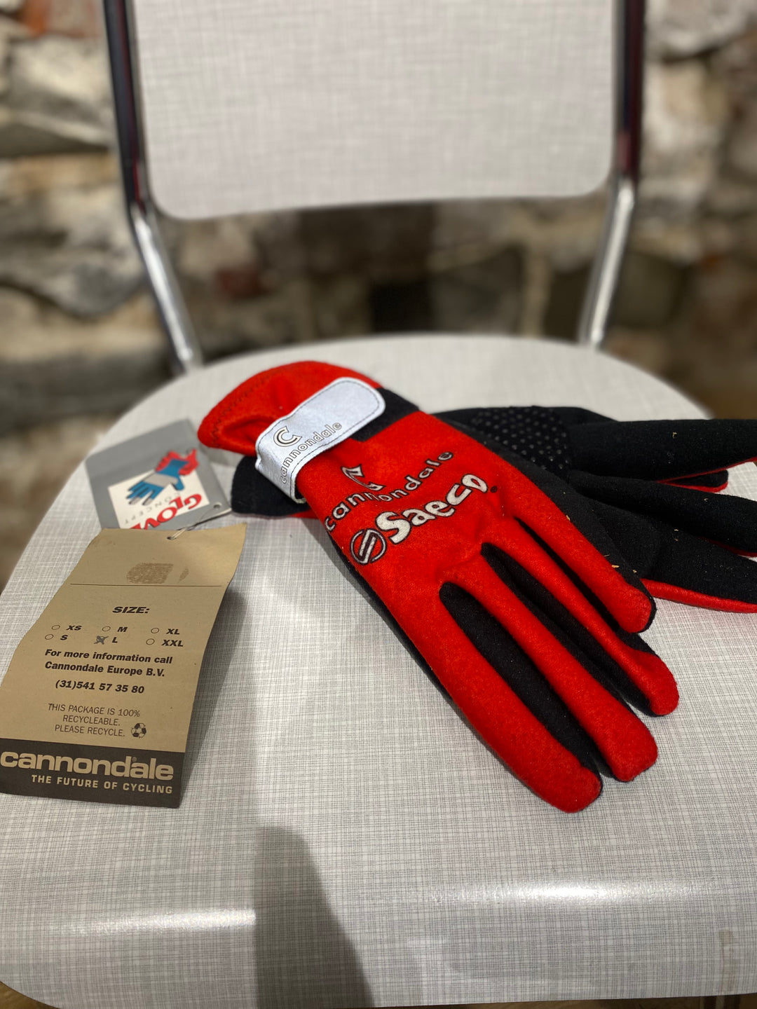 Cannondale Winter Gloves Saeco Mario Cipollini