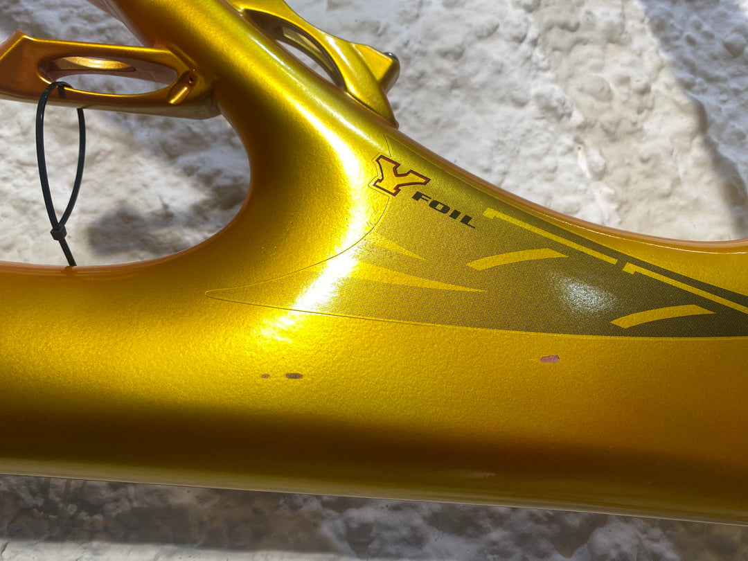 trek rennrad gelb Trek Carbon 'Y' Foil 77 Frame Monocoque Racing Bike – Grundtner