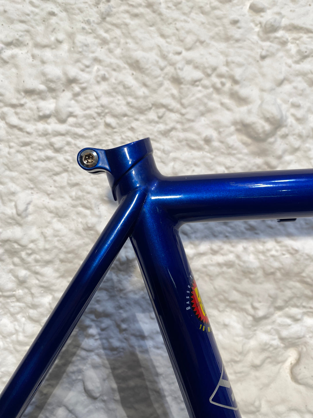 basso viper rennrad Viper frame blue with silver flames – Grundtner