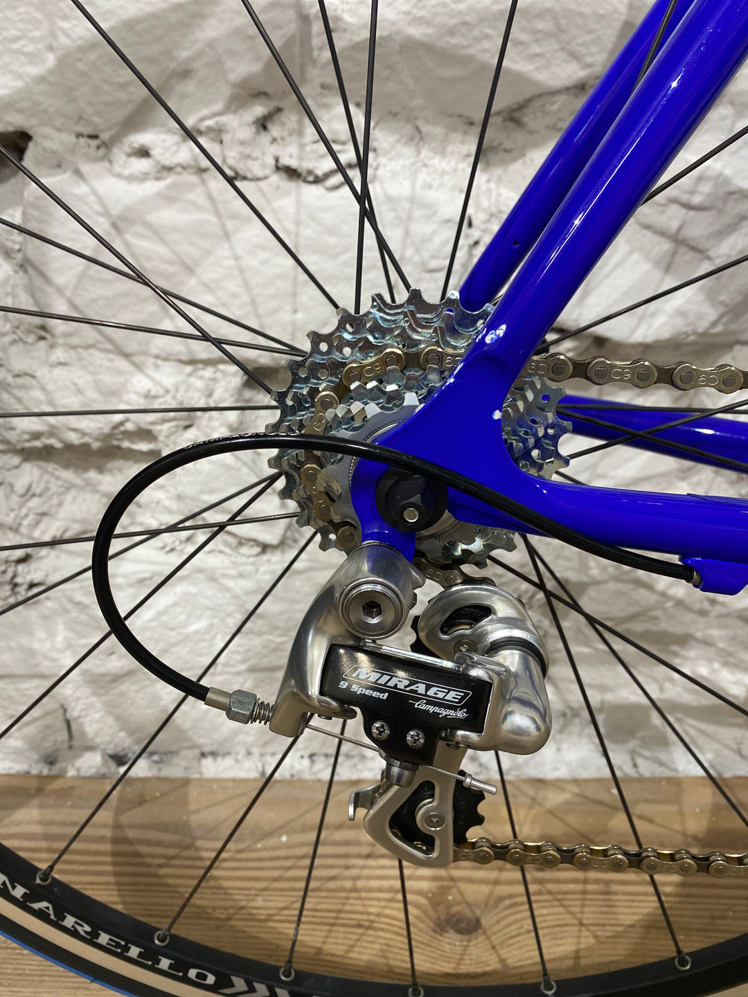 Angliru blau, Campagnolo Mirage