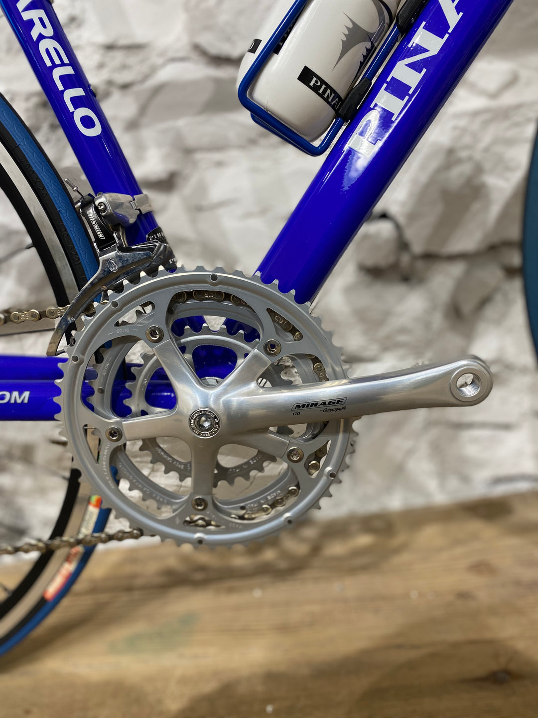 rennrad campagnolo mirage Angliru blau, Campagnolo Mirage – Grundtner