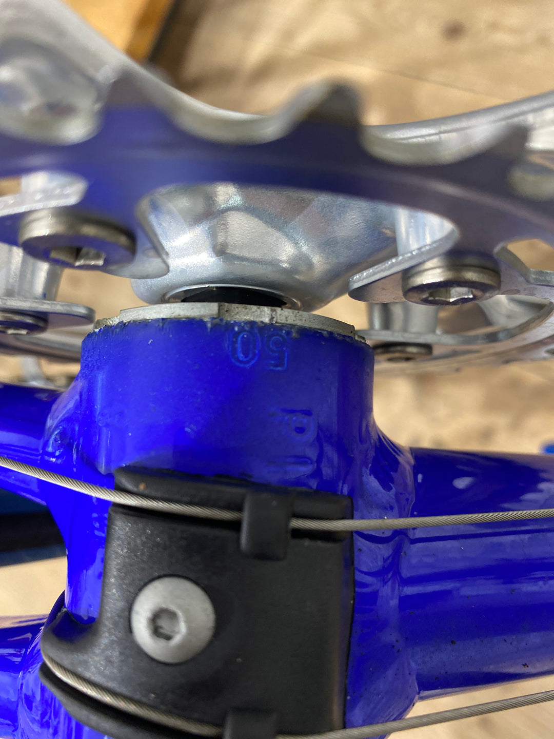 Angliru blau, Campagnolo Mirage