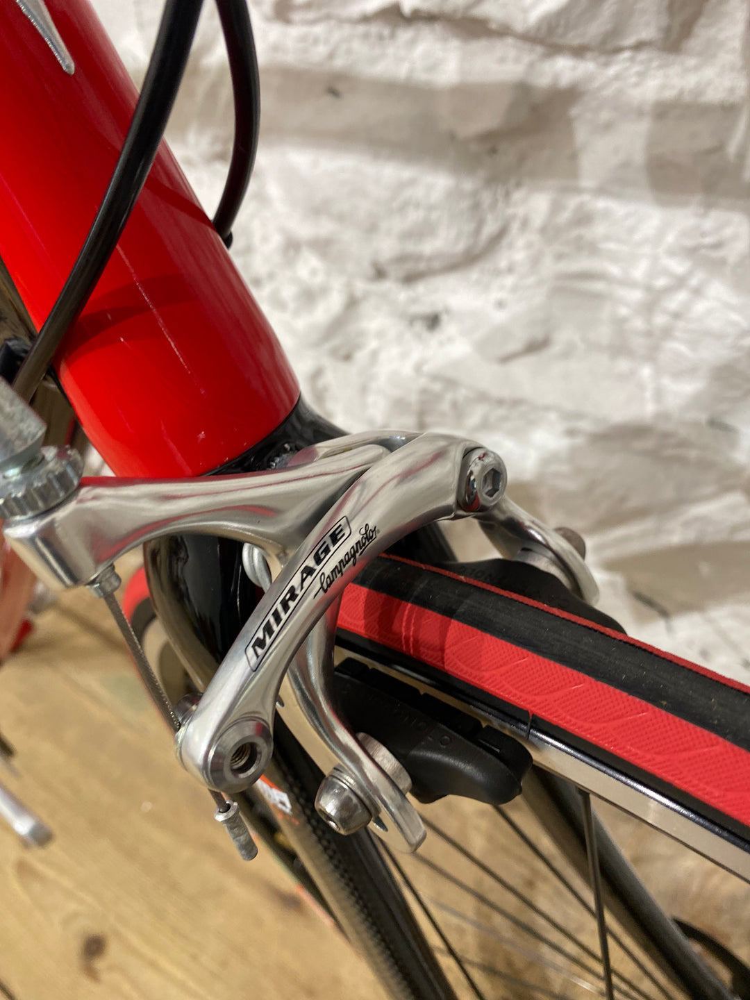 Angliru rot, Campagnolo Mirage – Grundtner