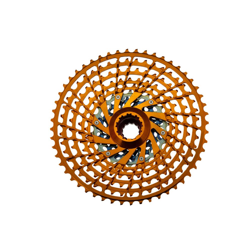 KCNC Kassette 9-52Z SRAM 12-fach | orange gold