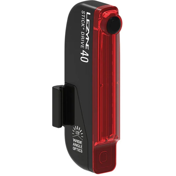 Lezyne Stick+ Drive Rear Fahrradrücklicht USB wiederaufladbar