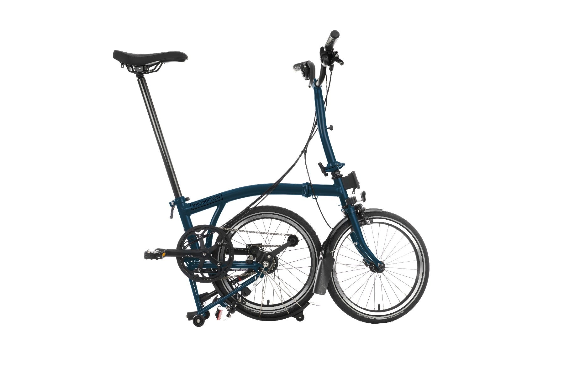 自転車本体 BROMPTON CLine Explore Rack Middle M6R Brompton C Line Explore Mid w/rack Black Lacquer/Black