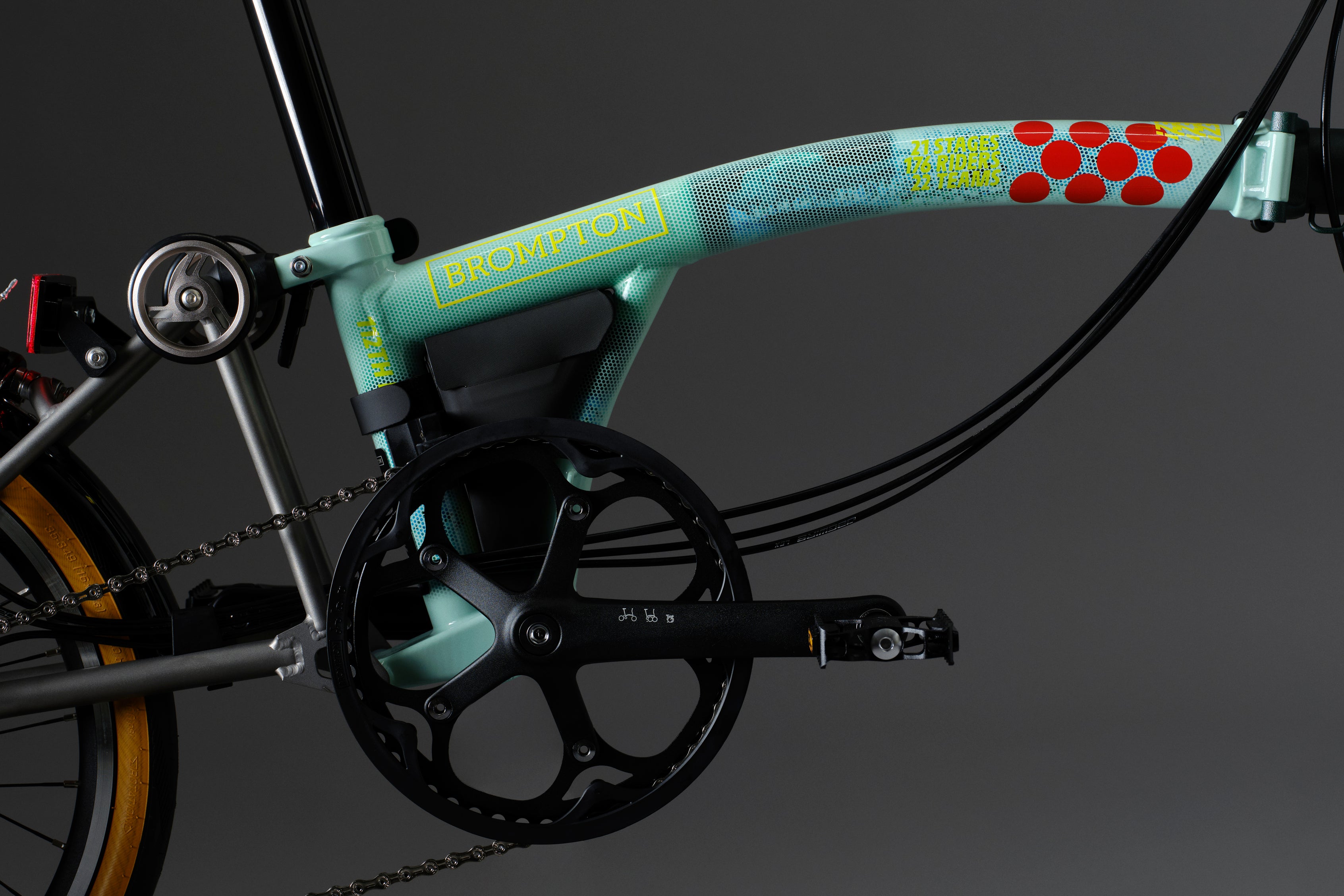 【新品未使用、価格交渉可‼️】Brompton x Tour de France 限定モデル】Brompton x Tour de France Special Edition - LIFE with