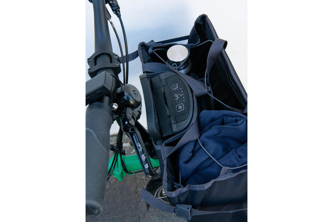 Brompton Electric Basket Bag e-Motiq Q104124 Schwarz