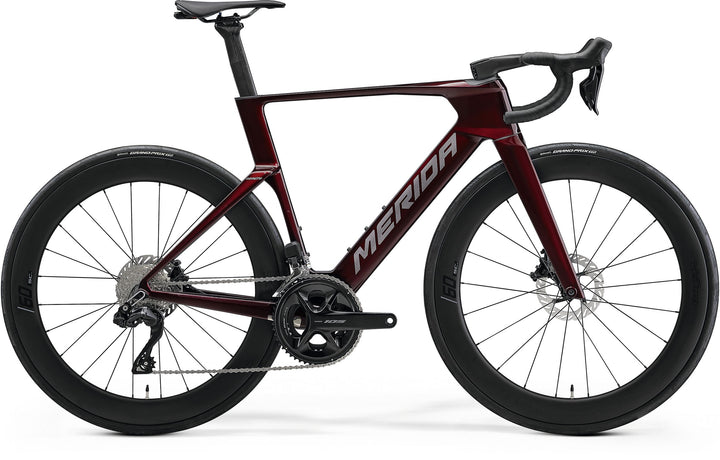 Merida Reacto 6000 2026 | Shimano 105 Di2 | Aero Carbon Rennrad | Carbon Laufräder