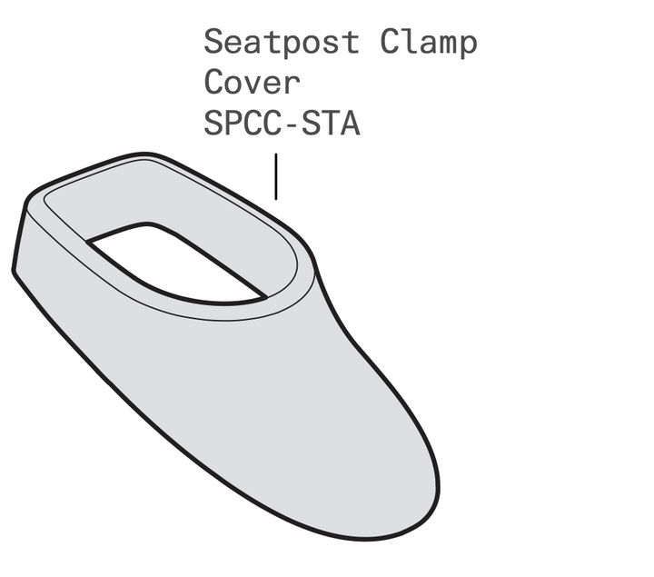 Cervelo Sattelstützabdeckung Soloist | Seatpost Clamp Cover SPCC-STA