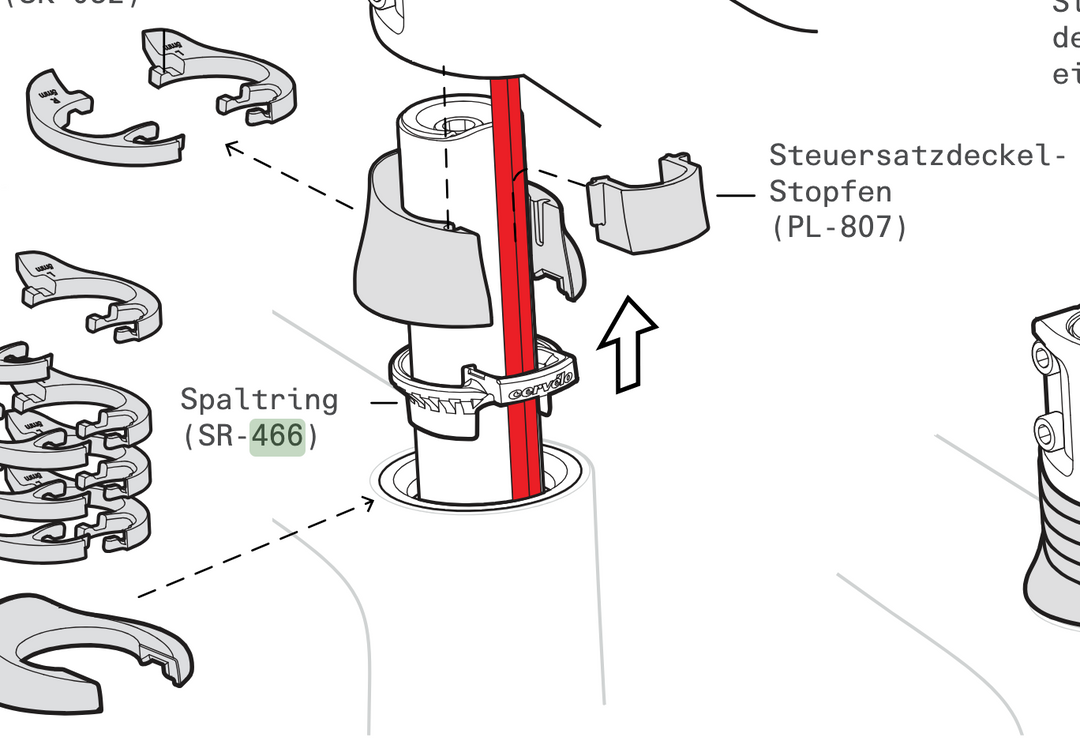 Cervelo Split Ring Headset | SR-466