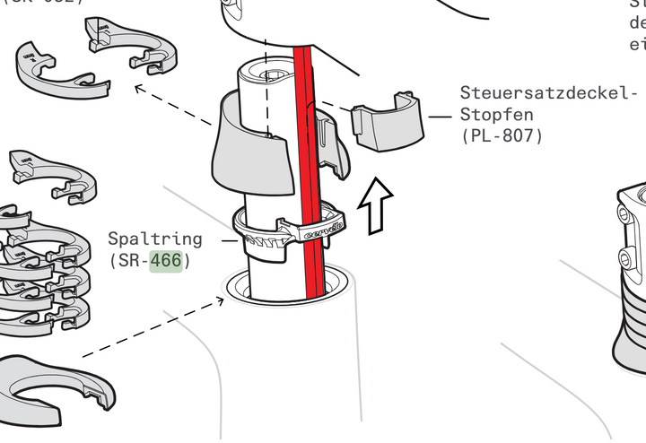 Cervelo Split Ring Headset | SR-466
