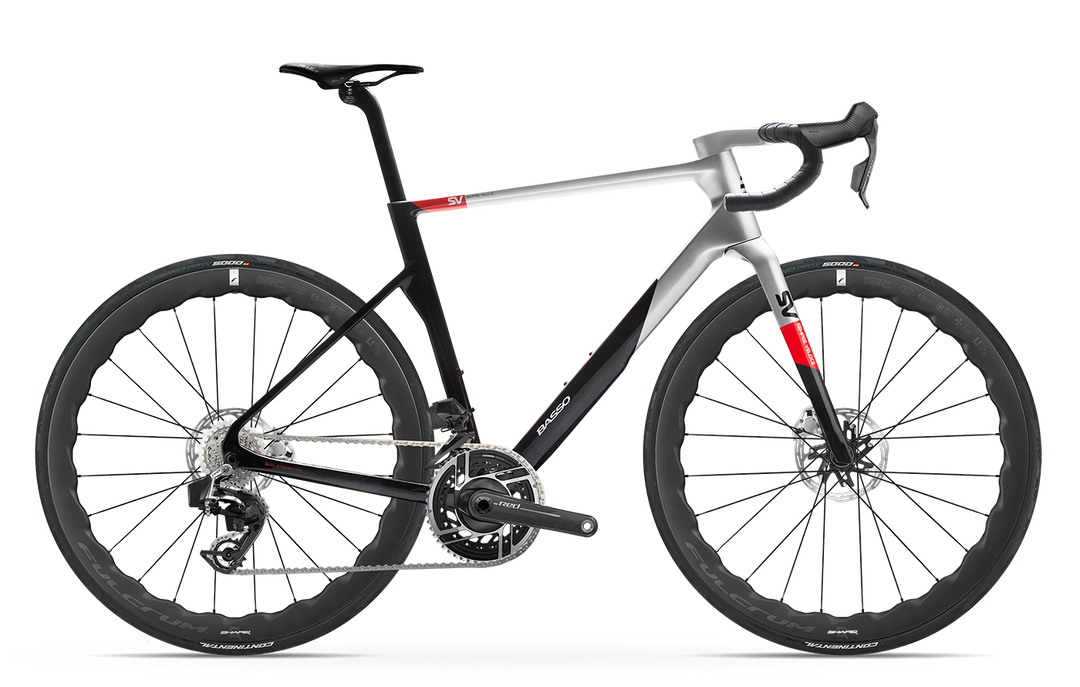 rosso rennrad Basso SV Sempre Veloce | Sram RED E1 | Dura Ace