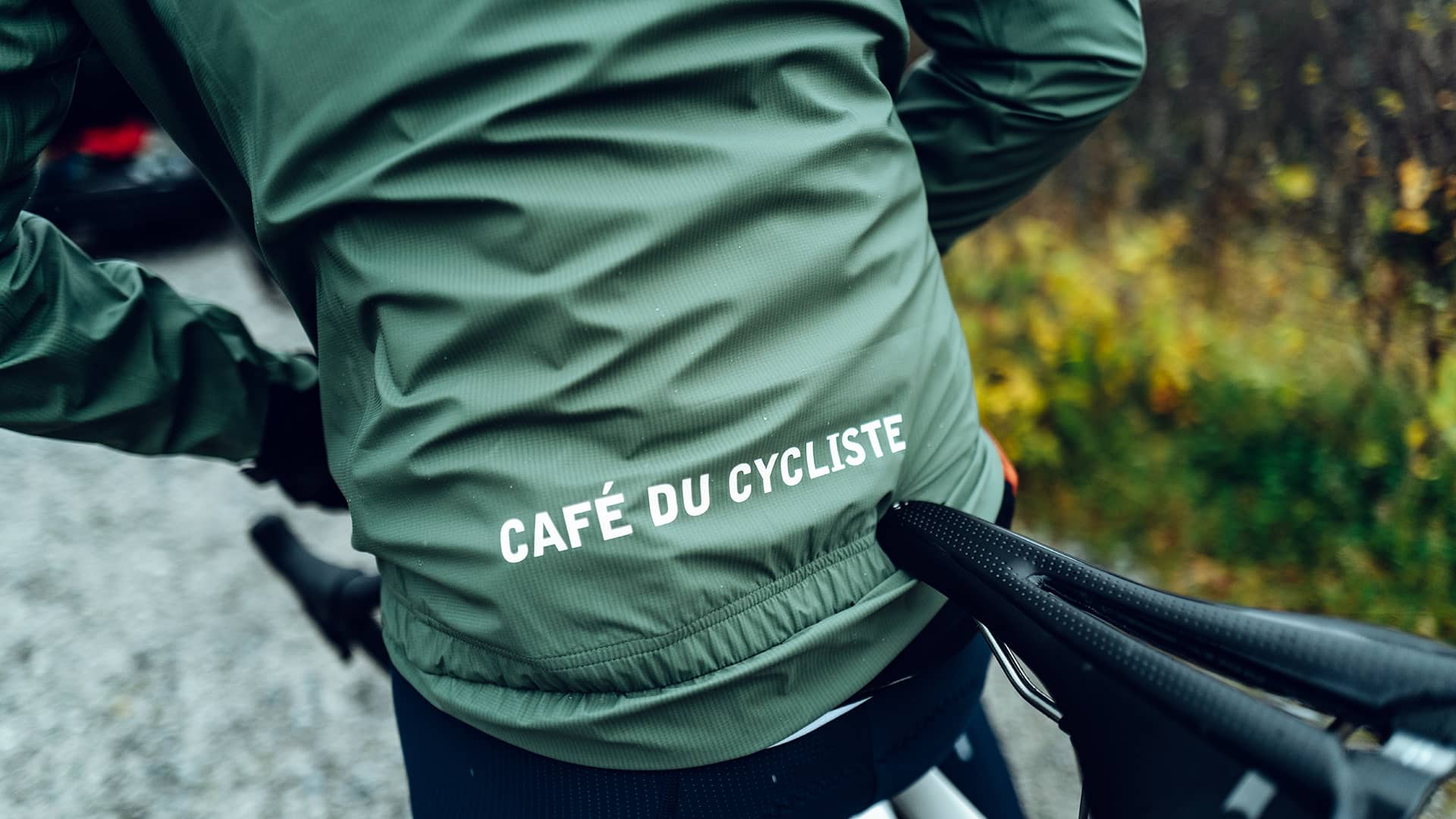 Cafe du Cycliste アウター Sサイズ Suzette rain jacket for men – Grundtner