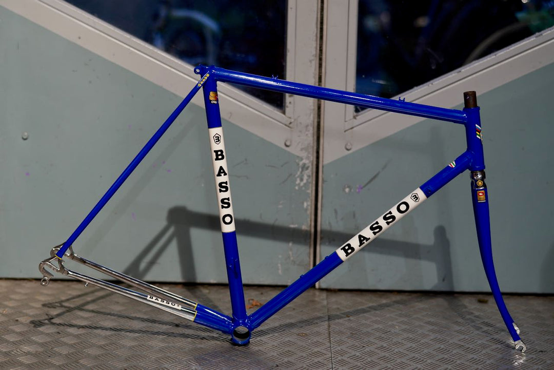 basso rennrad stahlrahmen Basso Gap Frameset in blue – Grundtner